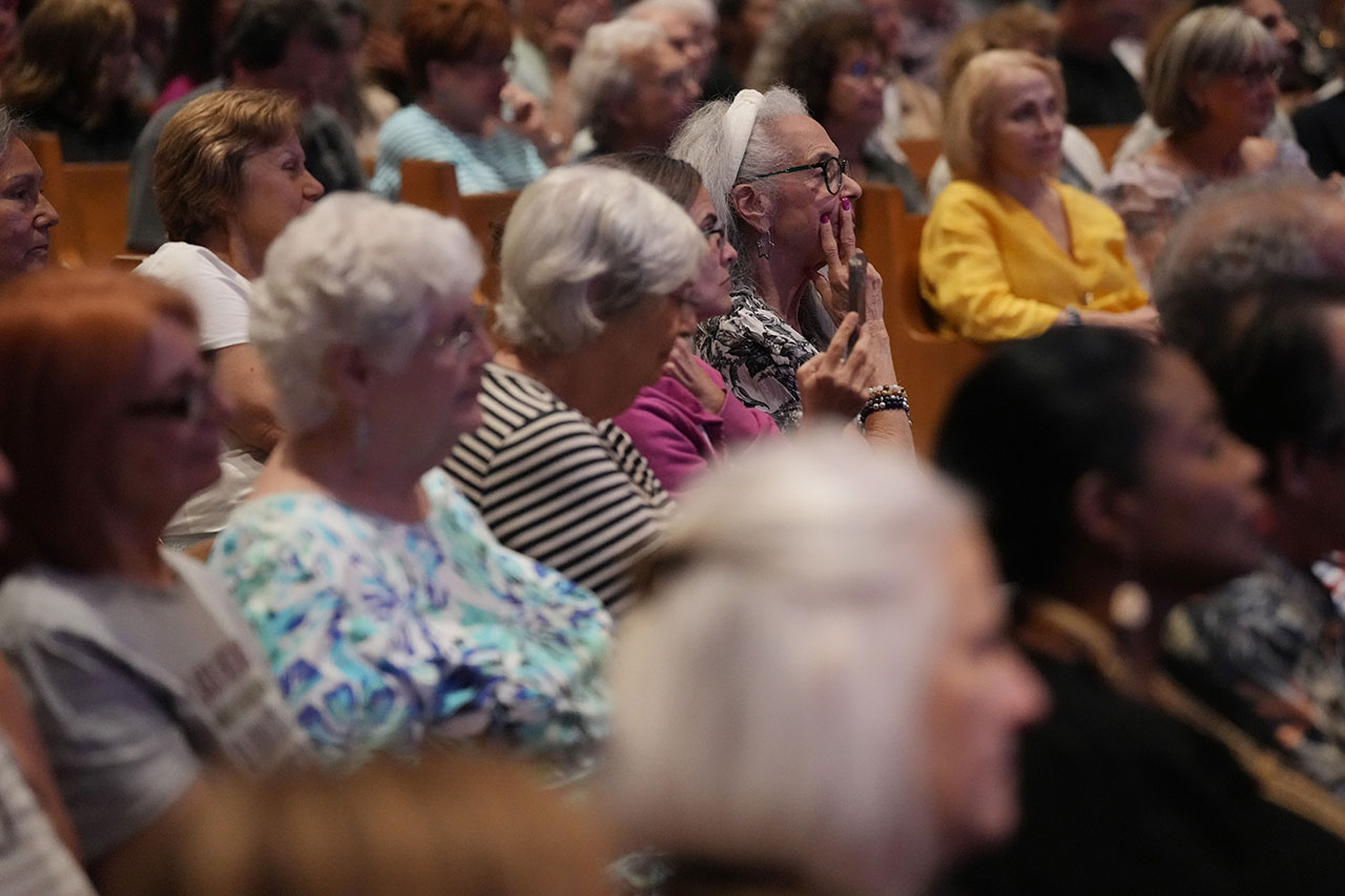 Democrat for Florida governor, at United Methodist Church