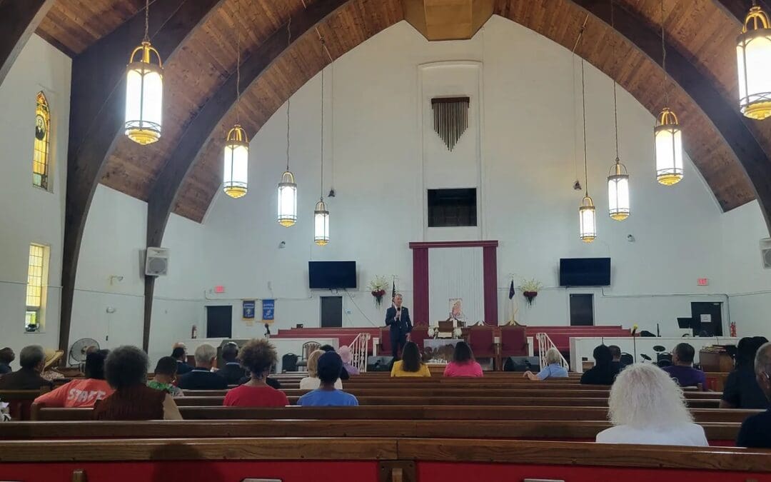 Governor candidate David Jolly exudes confidence in Lakeland stop